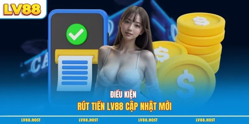 Điều kiện rút tiền LV88 cập nhật mới